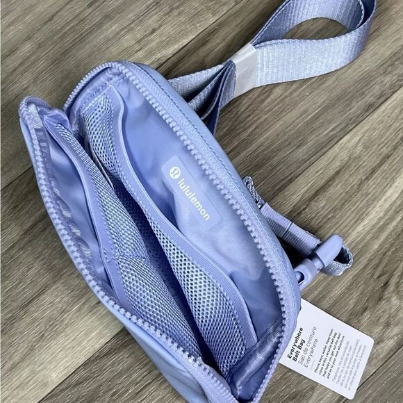 Rare! NWT Lululemon Everywhere Belt Bag 1L Volume Pastel Blue PSLB 78675 - Picture 9 of 10